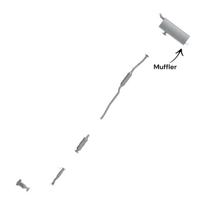 Hyundai Tucson 2.0L (2016-2021) Muffler