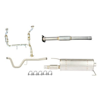 Ford F-150 2015-2020 2.7L Turbo R/L Side Converters, Resonator, Muffler And Tail Pipe(W/B-141.0)