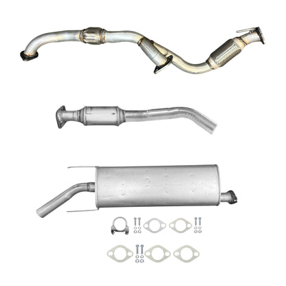 Hyundai Santa Fe 3.3L (2013-2018) (AWD) Flex Y Pipe, Catalytic Converter and Middle Muffler
