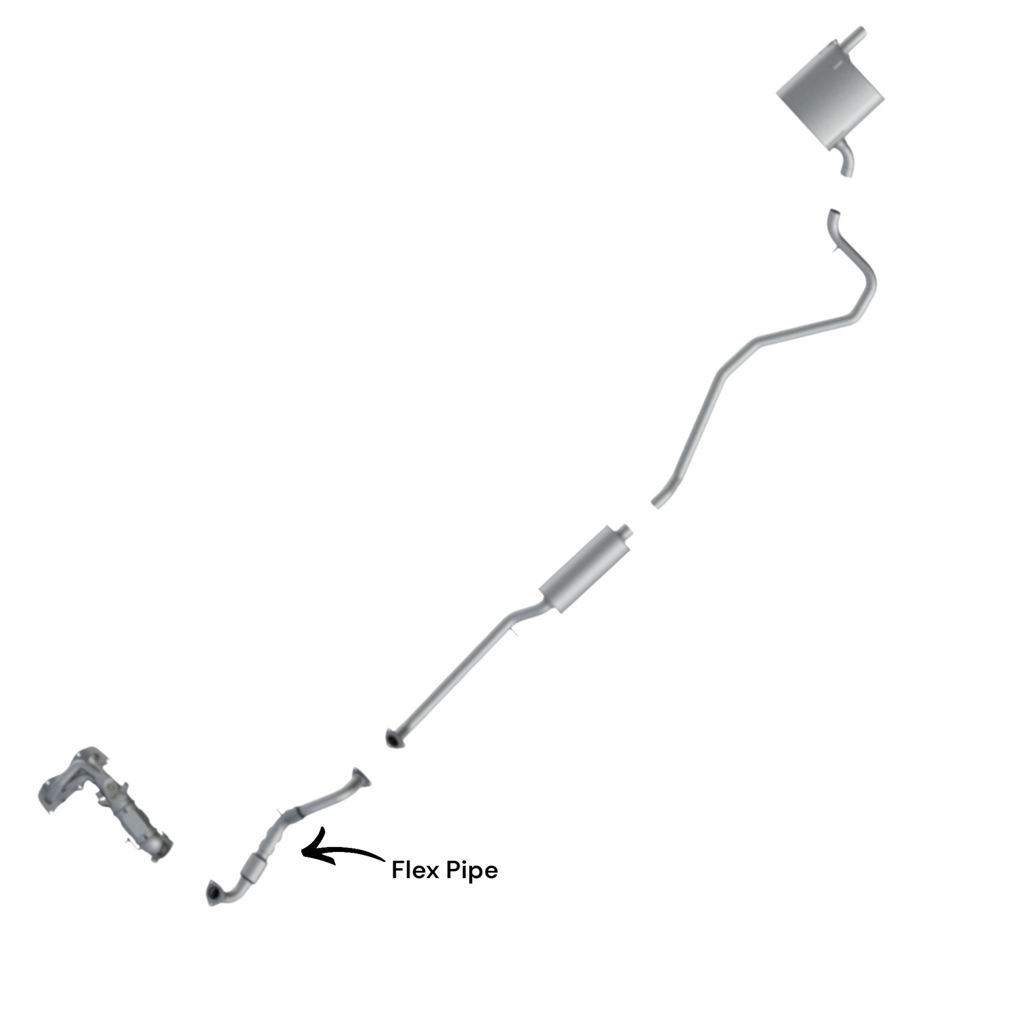 Honda Civic 2.0L (2016-2021) Flex Pipe