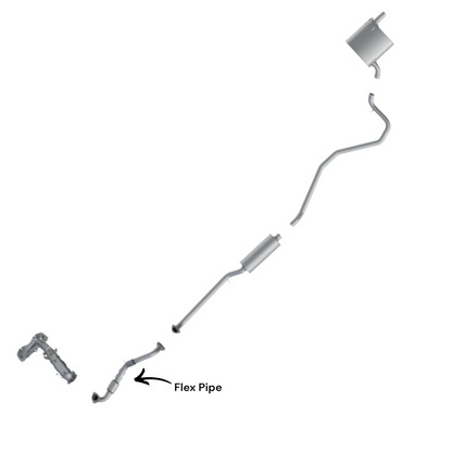 Honda Civic 2.0L (2016-2021) Flex Pipe