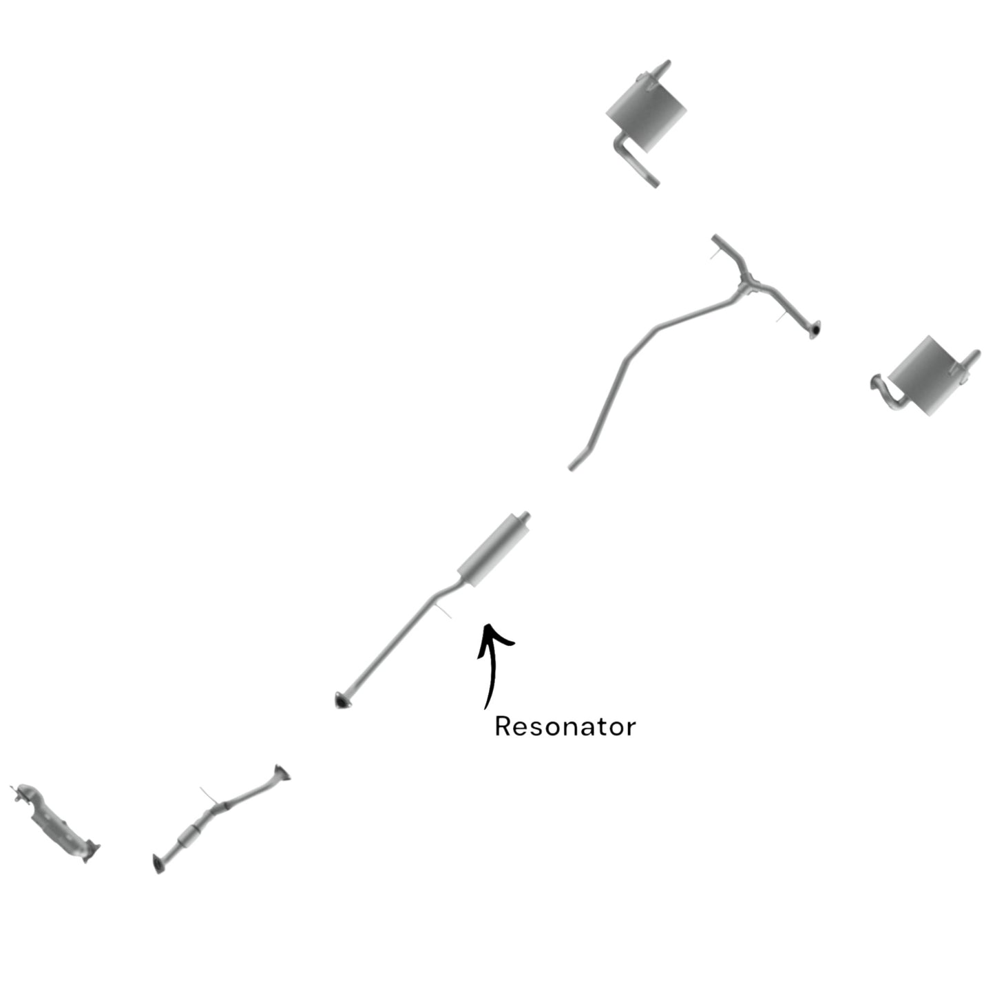 Honda Civic 1.5L (2016-2019) (Turbocharged) Resonator