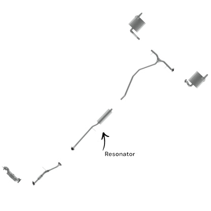 Honda Civic 1.5L (2016-2019) (Turbocharged) Resonator