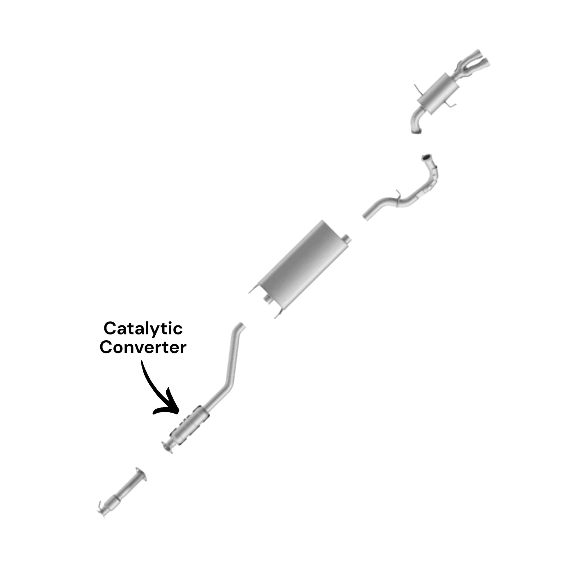 Hyundai Santa Fe Sport 2.0L (2013-2016) Catalytic Converter