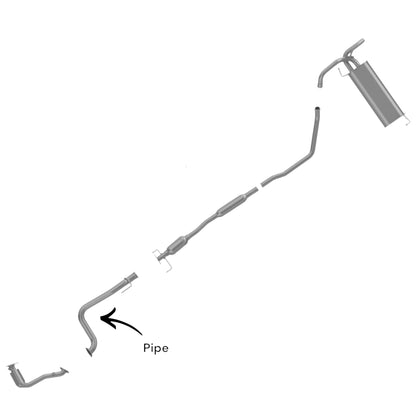 Suzuki SX4 2.0L (2007-2009) Front Pipe