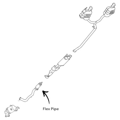 Chevrolet Traverse 3.6L 2018-2023 Front Pipe