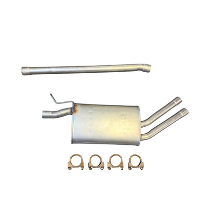 Audi A4 1.8L (2002-2006) Middle Muffler