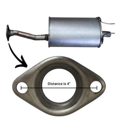 Acura ILX 2.0L (2013-2014) Manifold Converter, Front Pipe and Rear Muffler