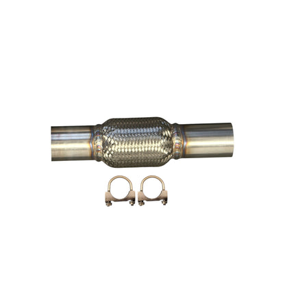 Universal Flex Pipe- Overall length 12" and 2.25" Inside Diameter