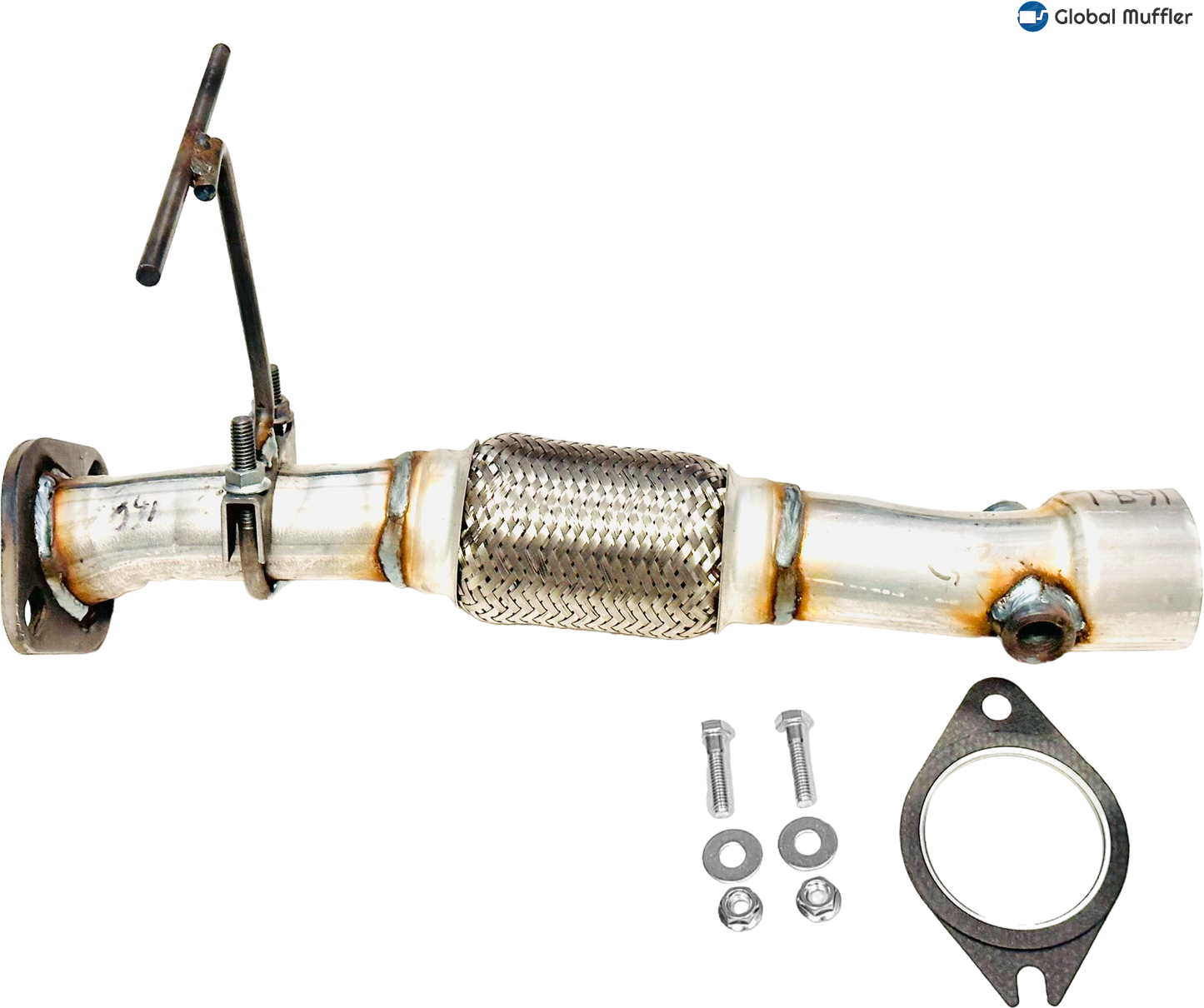 Fits 2004 2005 2006 2007 2008/2009 Mazda 3 2.3L Front flex pipe