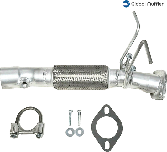 Fits: 2010 2011 2012 2013 Mazda 3 (Not For Skyactiv) 2.0L Front Flex Pipe