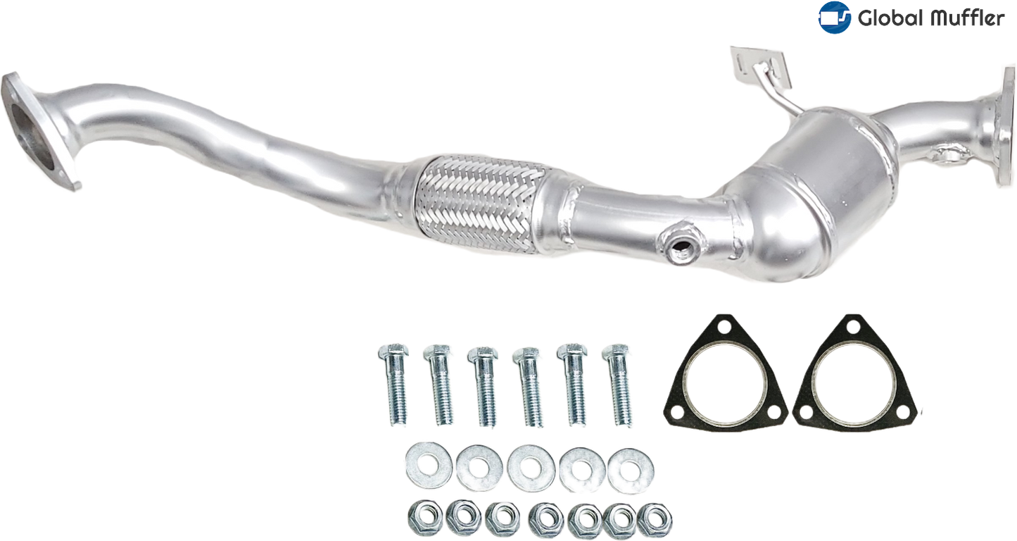 Fits: 2008 2009 2010 Porsche Cayenne Base Model 3.6L AWD Rear Catalytic Converter With Flex