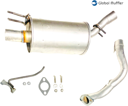 Fits 2007-2012 Hyundai Veracruz 3.8L V6 Right-Side Rear Muffler