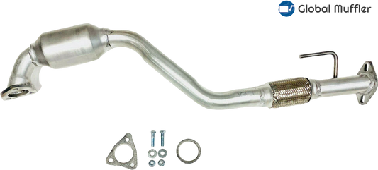 Fits 2002 To 2006 Mazda MPV 3.0L Passenger-Side Catalytic Converter With Flex Pipe