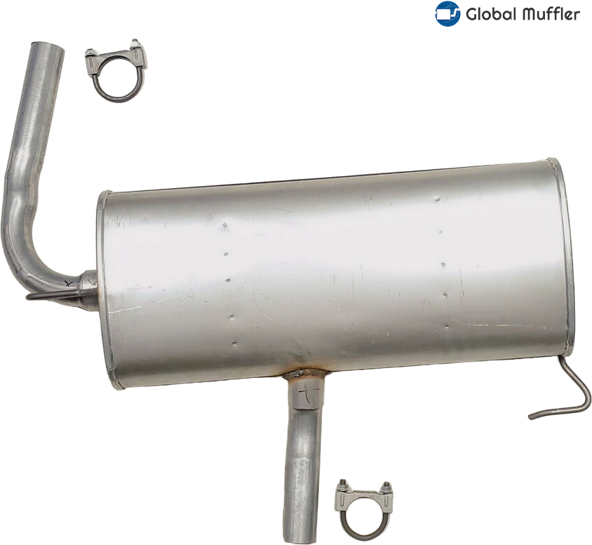 Fits: 2007 To 2011 Jeep Compass & 2007 To 2017 Jeep Patriot 2.4L V4 Muffler