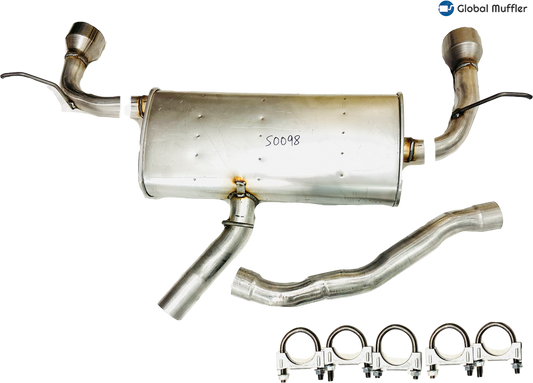 Fits: 2011-2014 Ford Edge 3.5L & 2012-2014 Ford edge 2.0L Turbo Rear Muffler