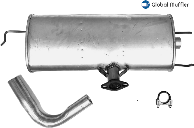 Fits : 2008 2009 2010 2011 2012 2013 Nissan Rogue 2.5L V4 Muffler