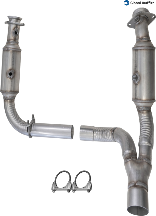 Fits: 2009 2010 Dodge Ram 1500 & 2011-2018 Ram 1500/ 2009 Ram 1500 Classic 5.7L Y Pipe Catalytic Converter