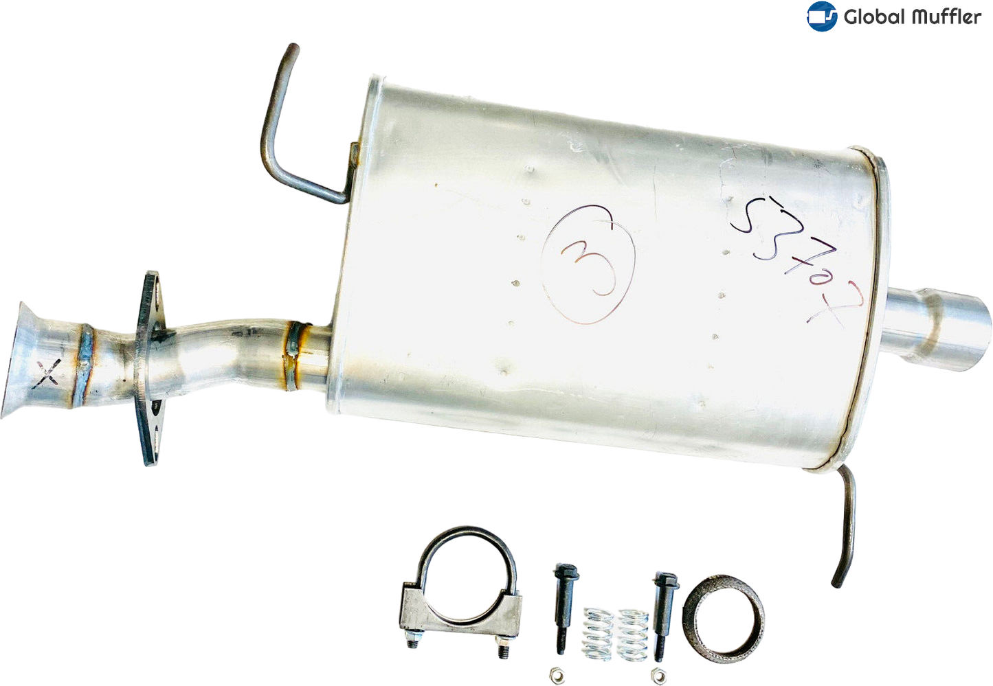 Fits: 2006-2010 Ford Explorer And Mercury Mountaineer 4.6L V8 Front Muffler