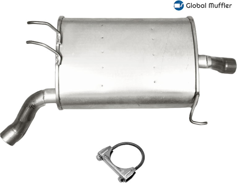 Fits: 2008 To 2012 Honda Accord 2.4L V4 Muffler