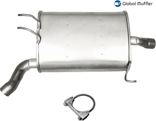 Fits: 2008 To 2012 Honda Accord 2.4L V4 Muffler