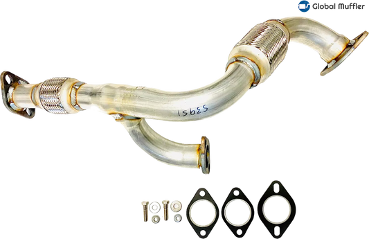 Fits:2014 2015 2016 2017 RAM Promaster 1500, 2500/Promaster 3500 3.6L Front Flex Y Pipe