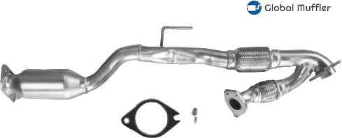 Fits 2009 2010 2012 2013 2014 Nissan Murano 3.5L V6 Catalytic Converter Set With Flex Y Pipe