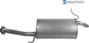 Fits 2011 to 2016 Hyundai Elantra Muffler 1.8L Sedan(California Emission Only)