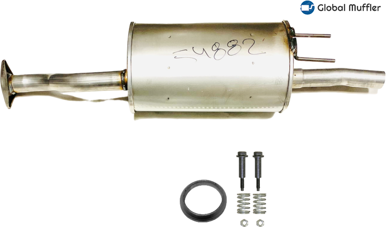 Fits 2014 & 2015 Honda Civic 1.8L Muffler (Sedan, Automatic, EX, 4 door)