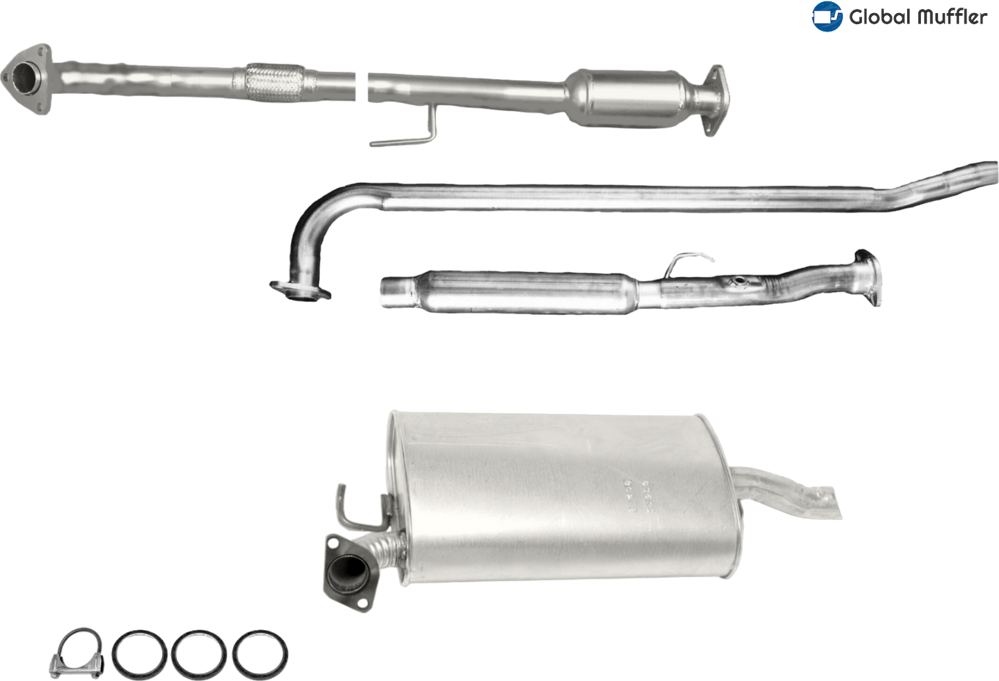 Fits: 2018 2019 2020 2021 2022 Ford Ecosport 2.0L 4 Cylinder Repair Flex Pipe