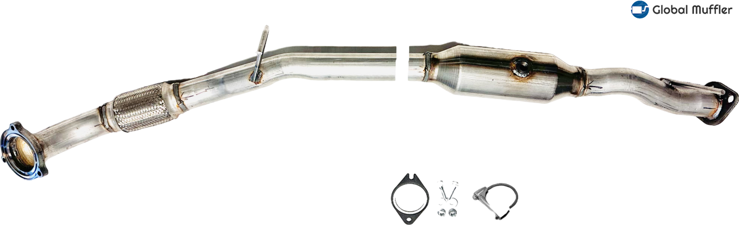 Fits: 2006-2010 Volvo C70 & 2008-2009 C30 2.5L Turbo Flex Pipe With Catalytic Converter