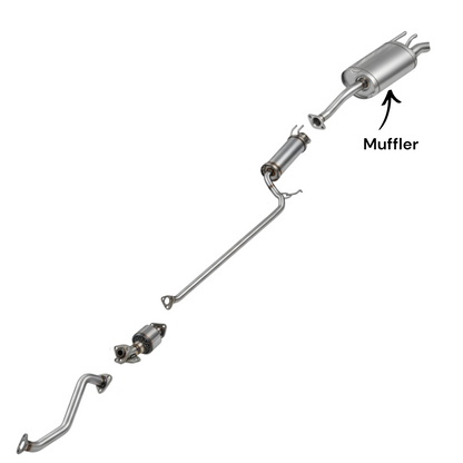 Acura ILX 2.4L (2016-2018) Muffler