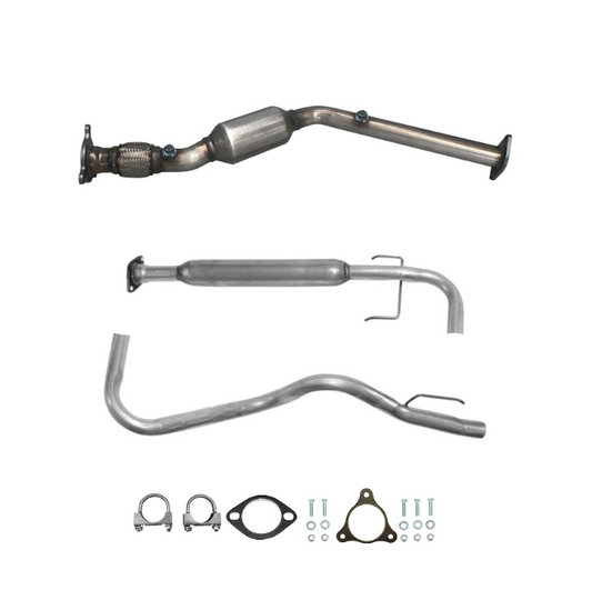 Saturn Ion 2.2L 2007 Catalytic Converter & Resonator with Pipe Assembly