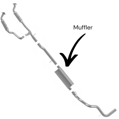 Ford E-150 Club Wagon 4.6L (2003 & 2005) Muffler