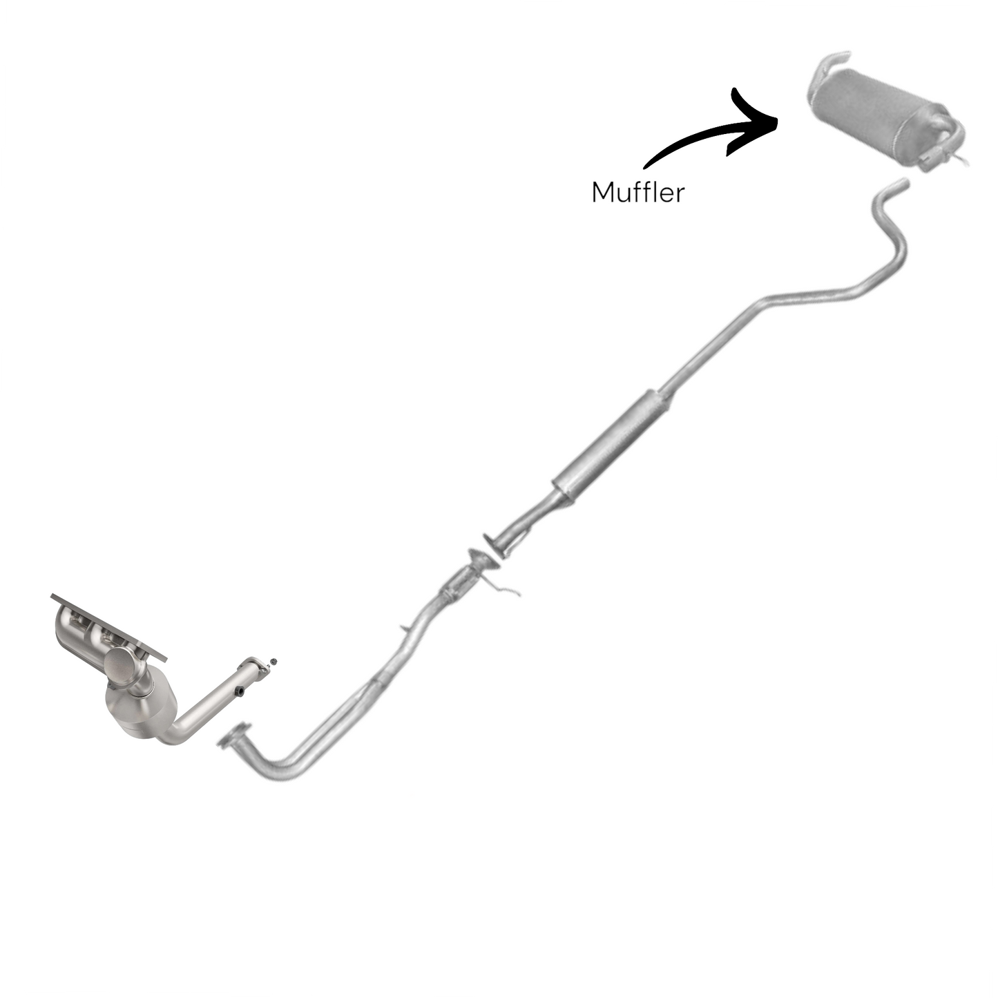 Land Rover Freelander 2.5L 2002-2005 Muffler
