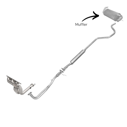 Land Rover Freelander 2.5L 2002-2005 Muffler