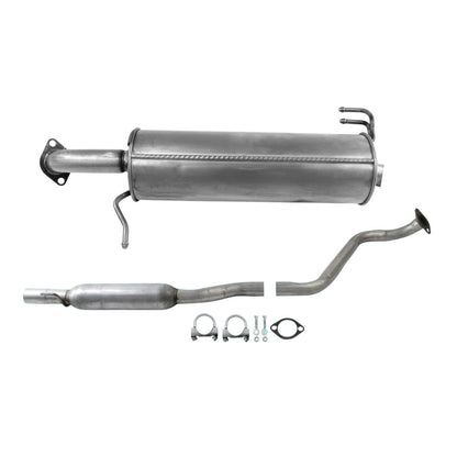 Hyundai Accent Hatchback 1.6L 2012-2017 Resonator & Muffler