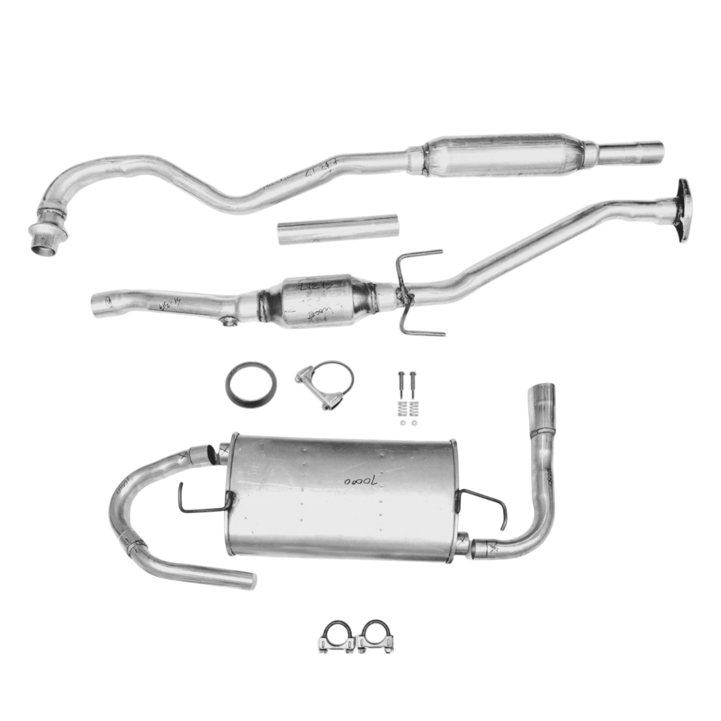 Pontiac Vibe 1.8L (2003-2006) Converter with Muffler