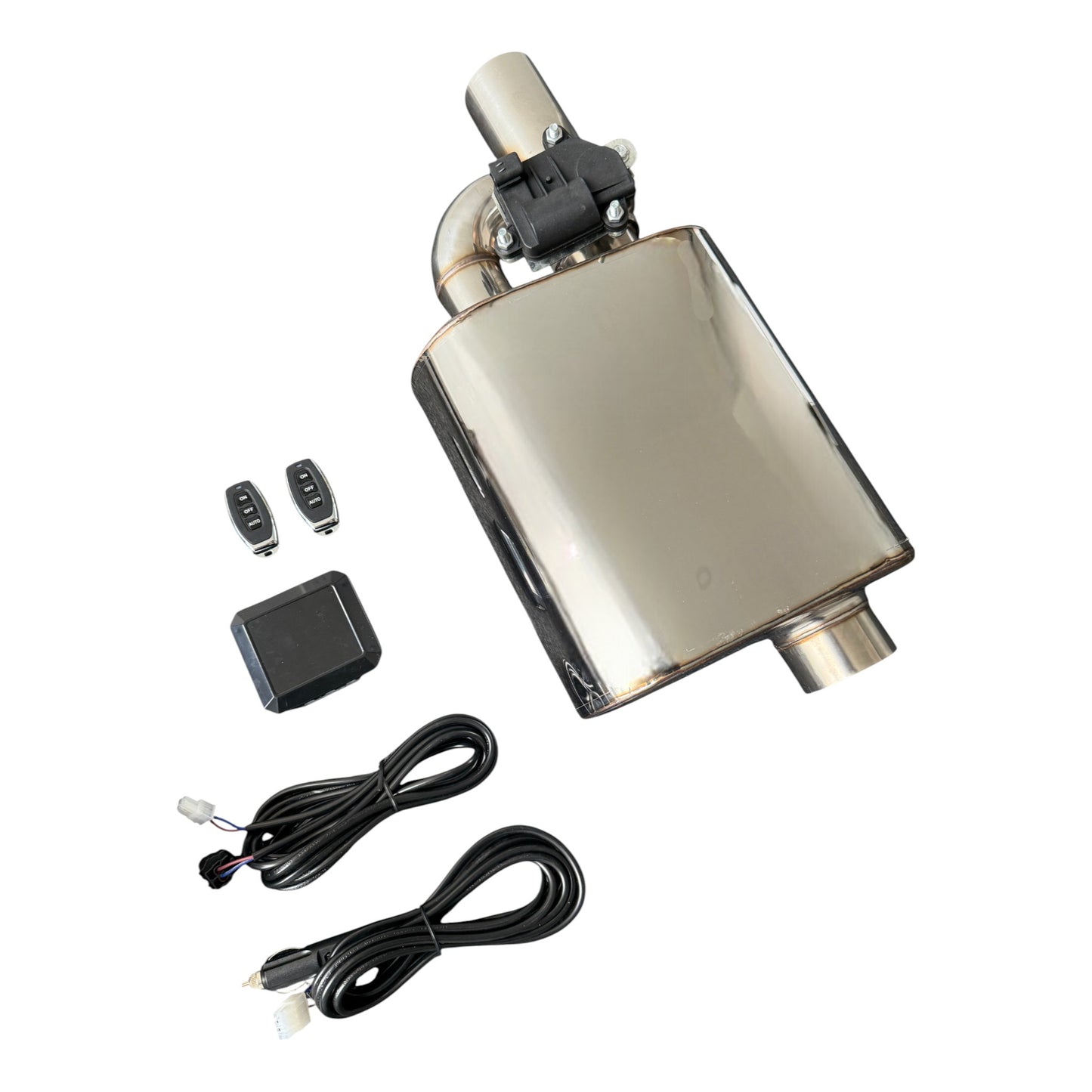Universal Valvetronic Dual Valved Muffler Kit- with Controller